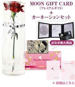 MOON GIFT CARD(プレミアムギフト)+カーネーションセット