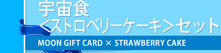 宇宙食<ストロベリーケーキ>セット