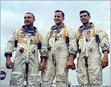 アポロ1号の乗組員達。