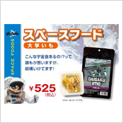 宇宙食＜大学いも＞